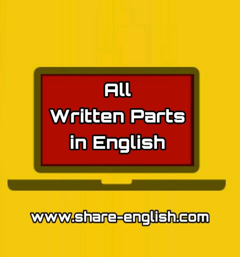 All Written Parts in English.(All in one)
