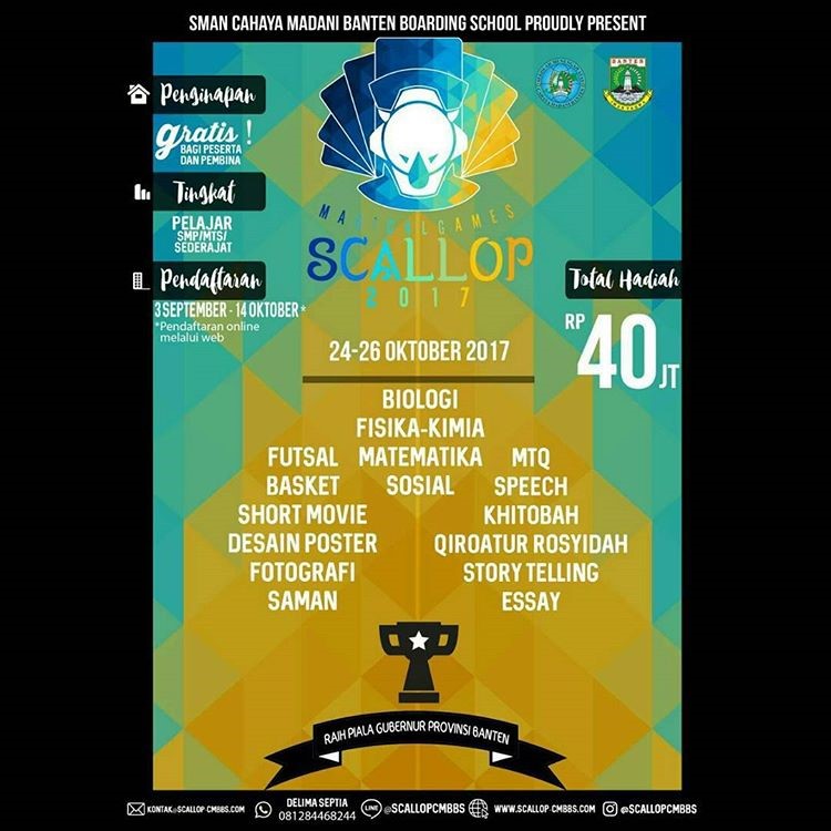 SCALLOP 2017 dan SDC ARRIHLAH