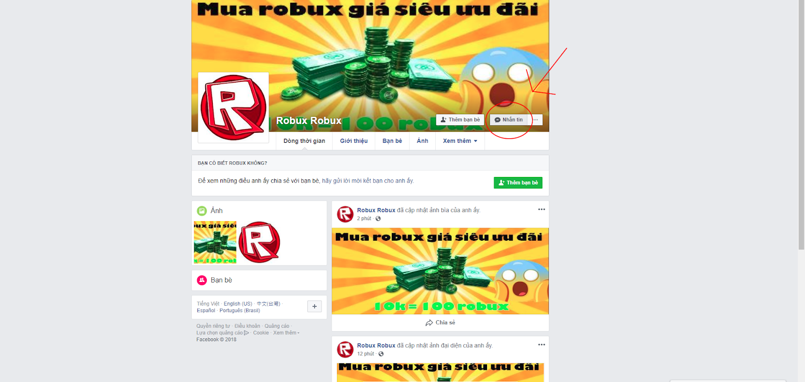 BÁN ROBUX GIÁ RẺ