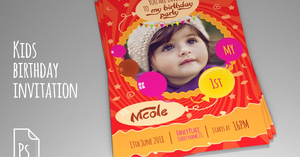 Indesign Birthday Card Template
