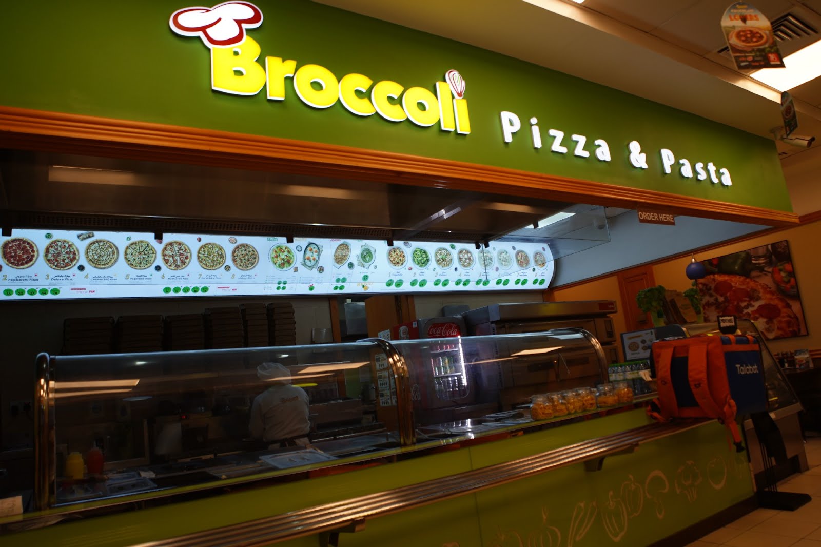 Broccoli Pizza and Pasta