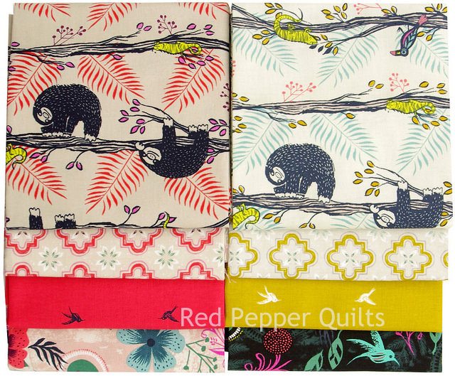 Red Pepper Quilts Sunday Stash 289 Cotton + Steel 2015 Paper Bandana