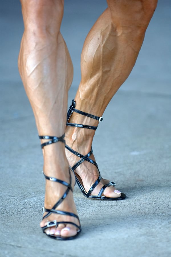 Her Calves Muscle Legs Fetish Female Bodybuilders Muscular Calves