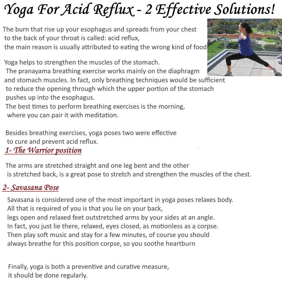 Easy yoga Poses Yoga For Acid Reflux Discover New Techniques To