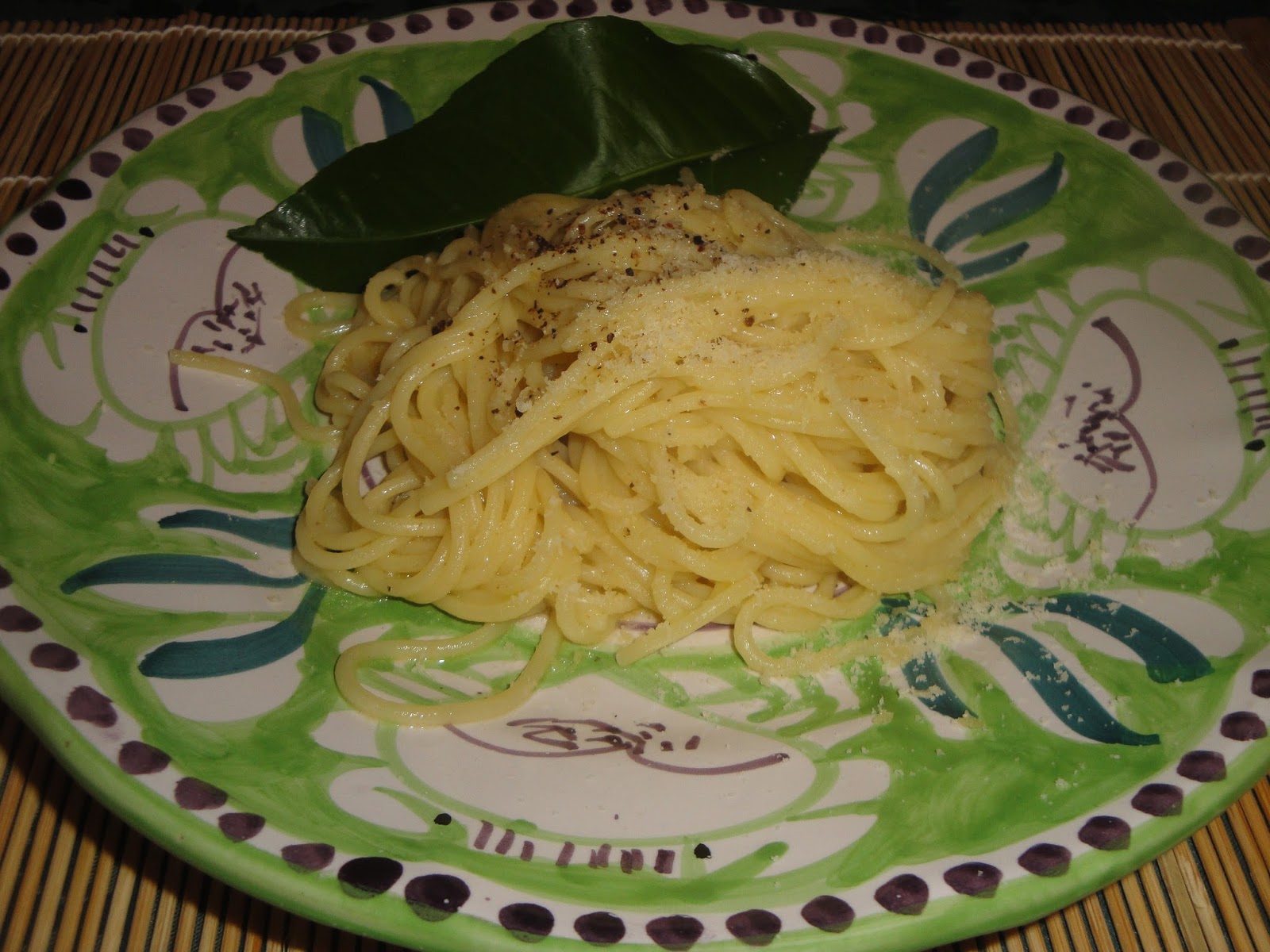 Le franc buveur Peppe Guida’s spaghetti(ni) all’acqua di limone