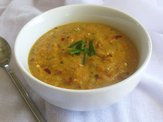 Thai-Style Coconut and Roasted Carrot Soup