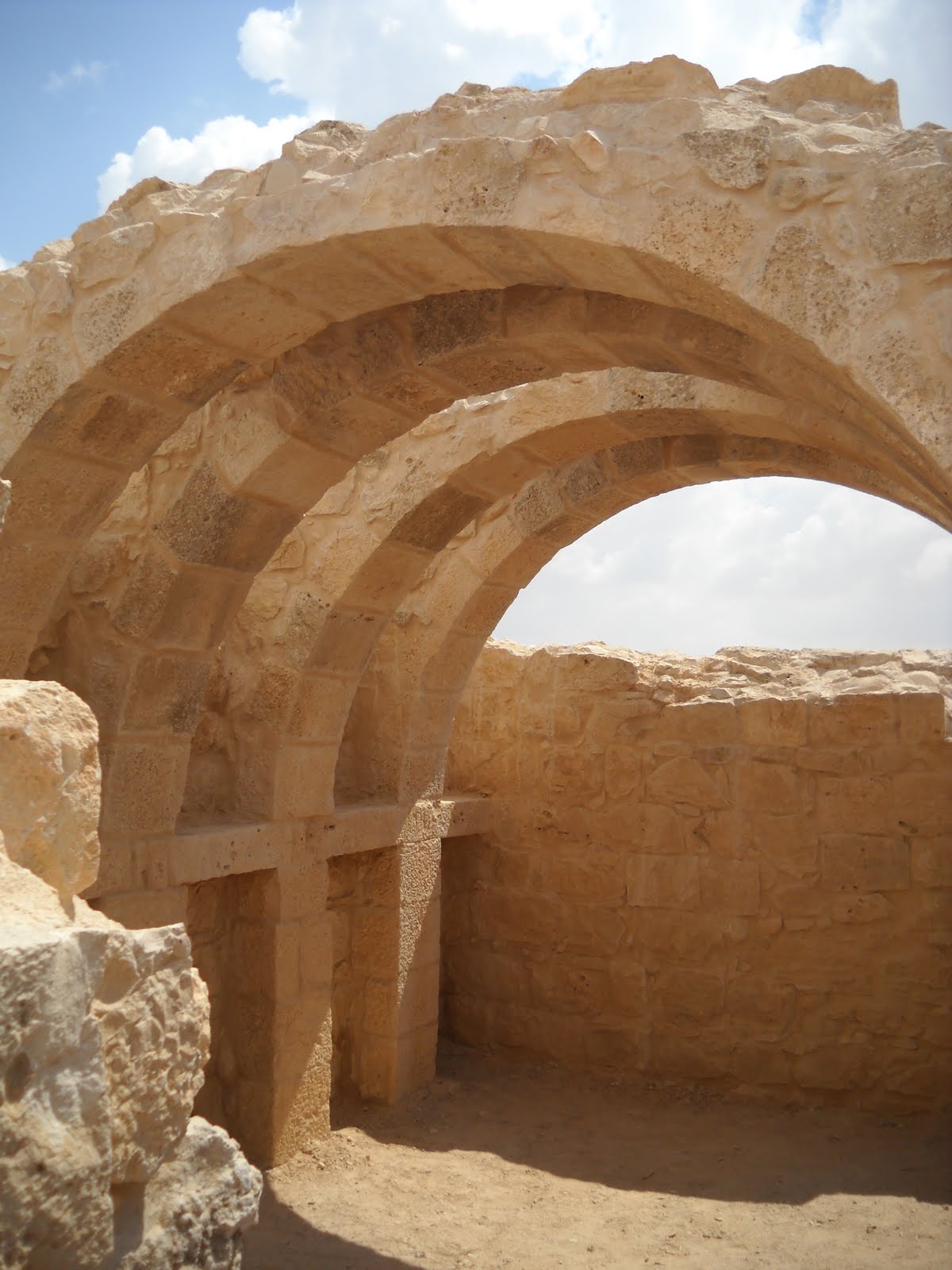Time to head home... Negev Highlands Nabatean City of Avdat Along the