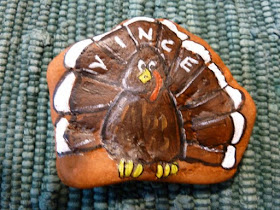 Thanksgiving turkey rock