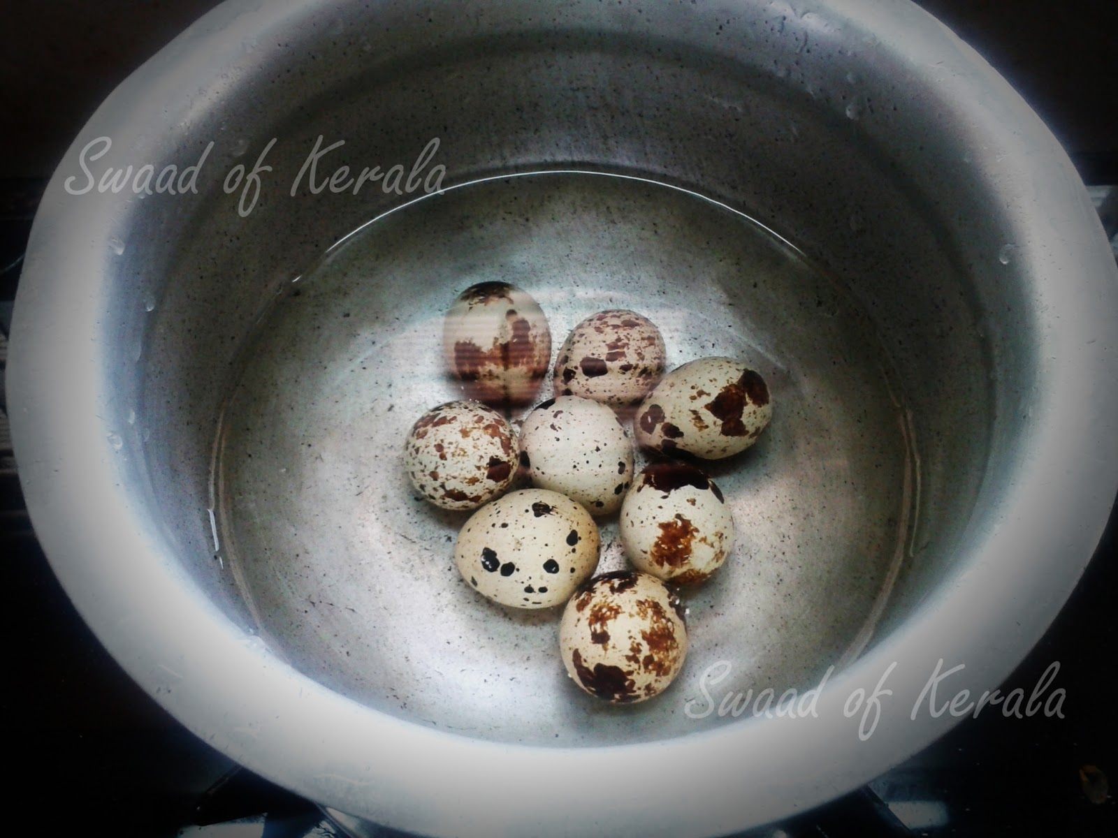 Swaad of Kerala Quail Egg Curry/Kaada Mutta Curry