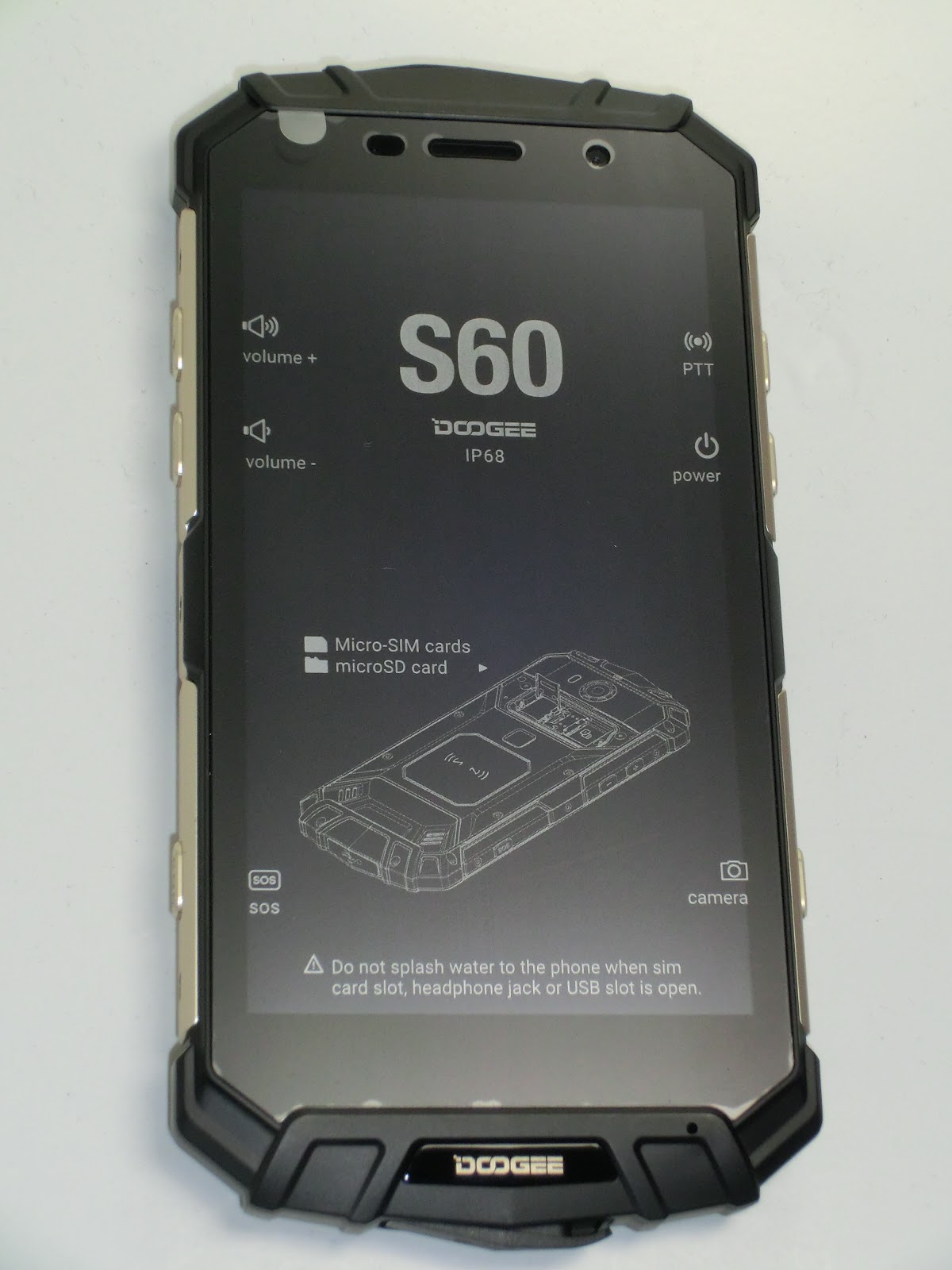 [REVIEW] DOOGEE S60 (Smartphone Robusto, IP68)