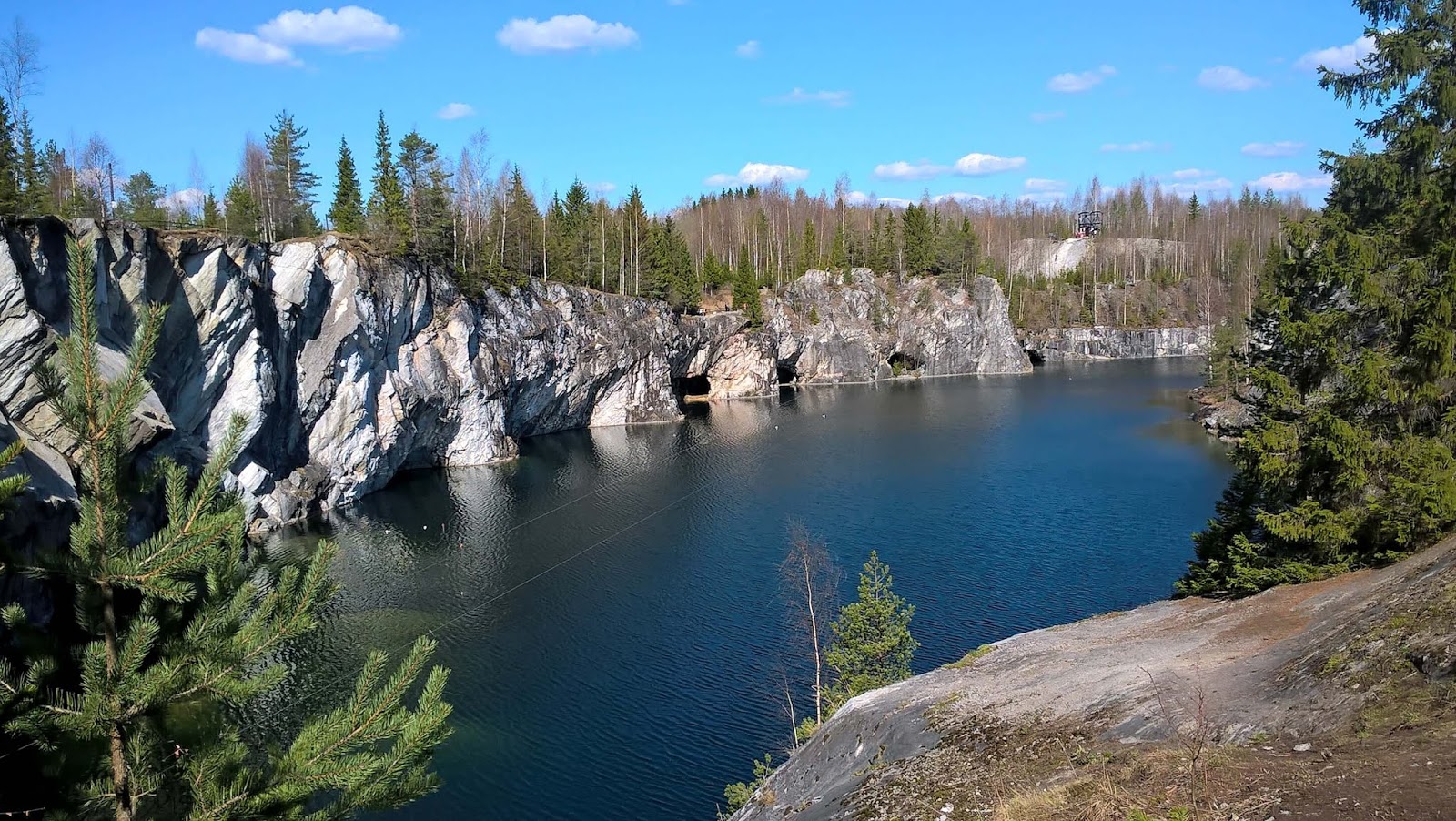 Карелия отдых рускеала