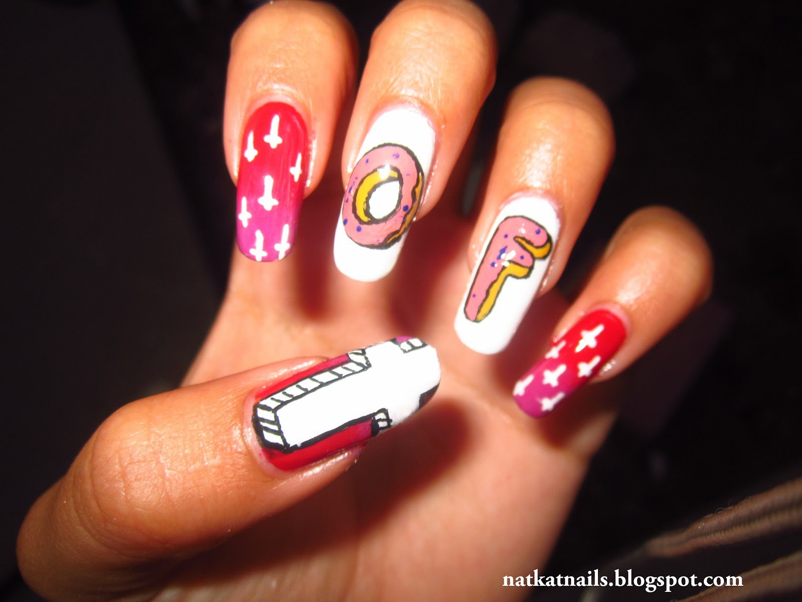 Nat Kat Nails Odd Future nails!