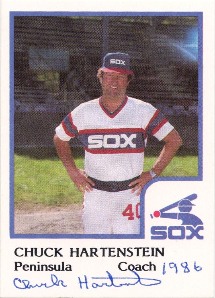 1986 PROCARDS PROJECT CHUCK HARTENSTEIN