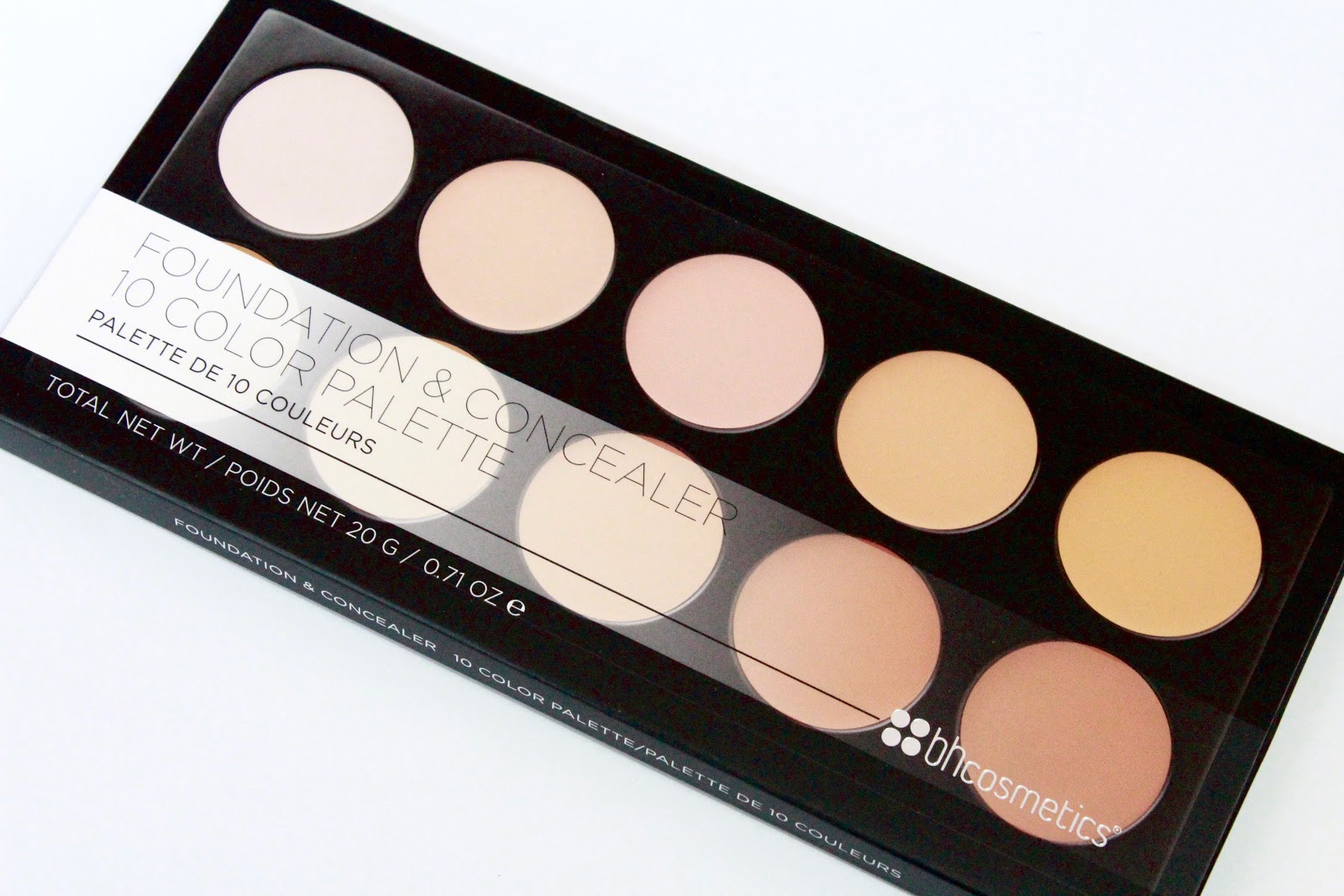 BH Cosmetics Foundation & Concealer Palette Review Pretty Makeup Place