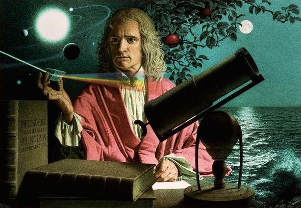 Ciências&Viver: Isaac Newton e Teoria da Gravitação Universal