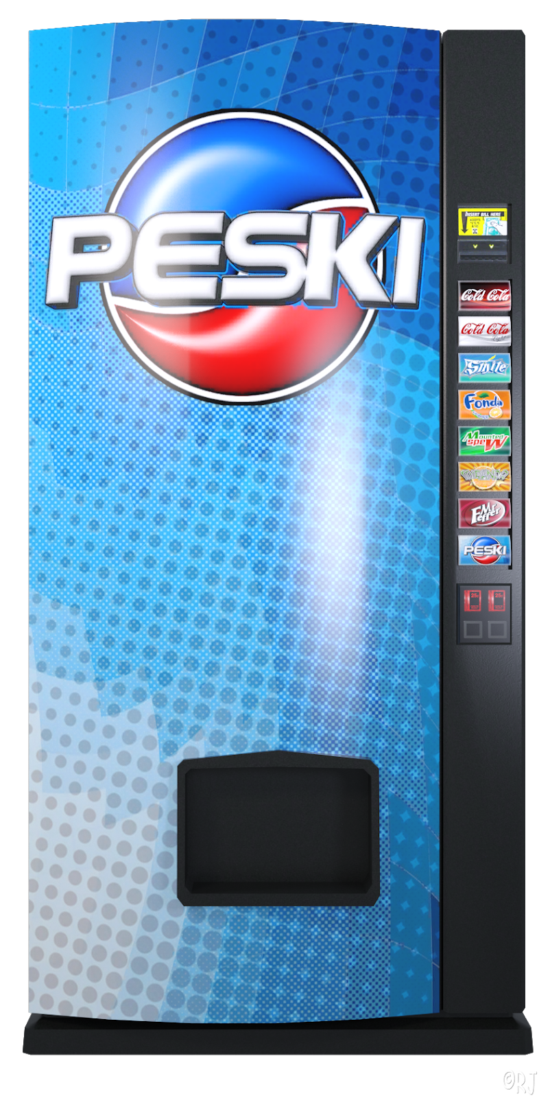 RJs Bits Bobs Props & Pieces Vending Machine