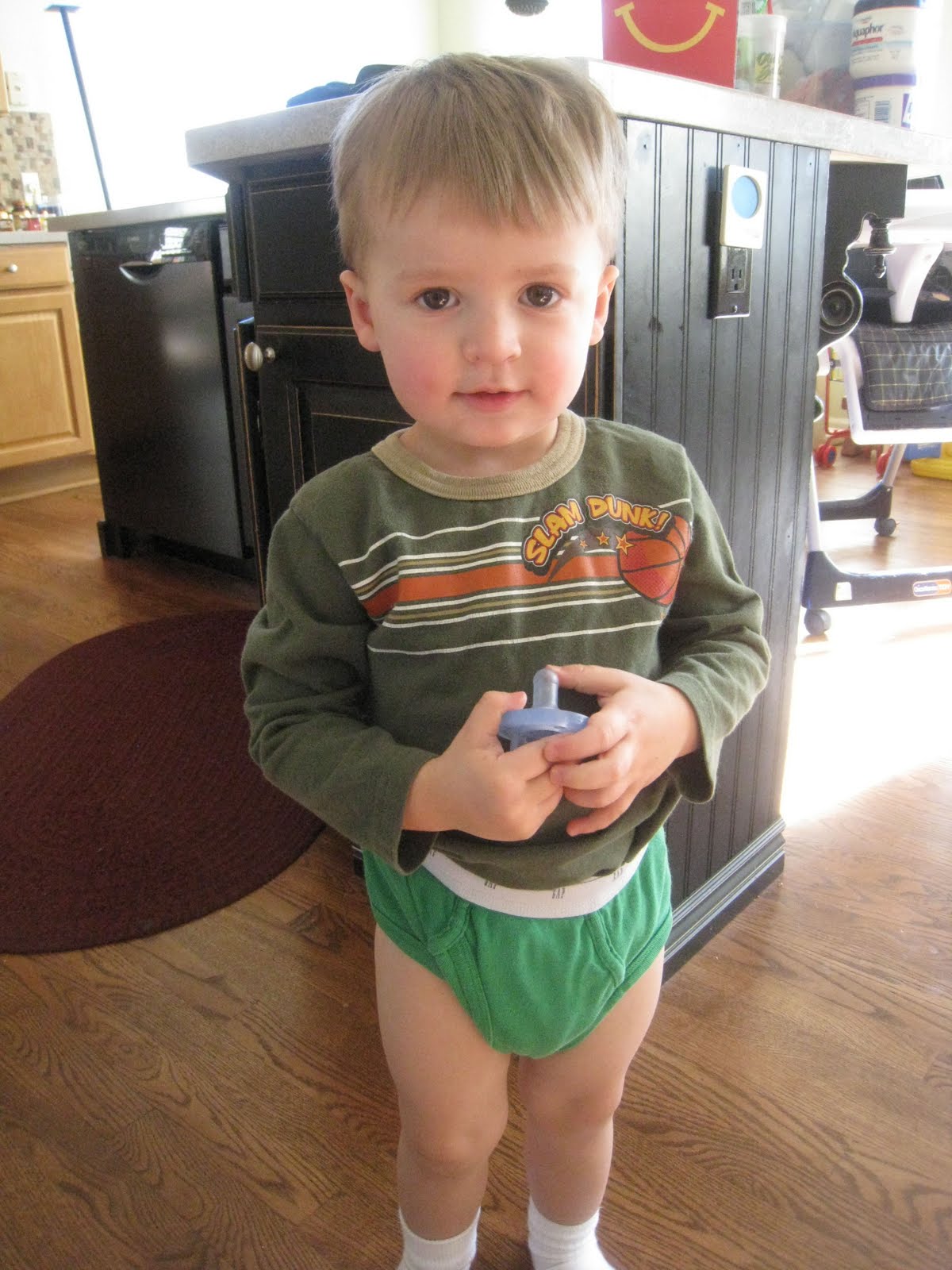 The Johnsons Ready for big boy underwear?