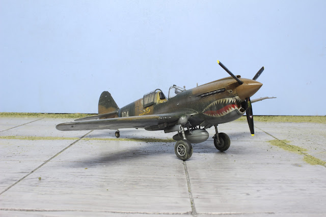 Hasegawa P-40E 1/48. Hasegawa P-40E 1/48.