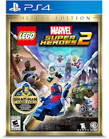 LEGO Marvel Super Heroes 2 Game Cover PS4 Deluxe
