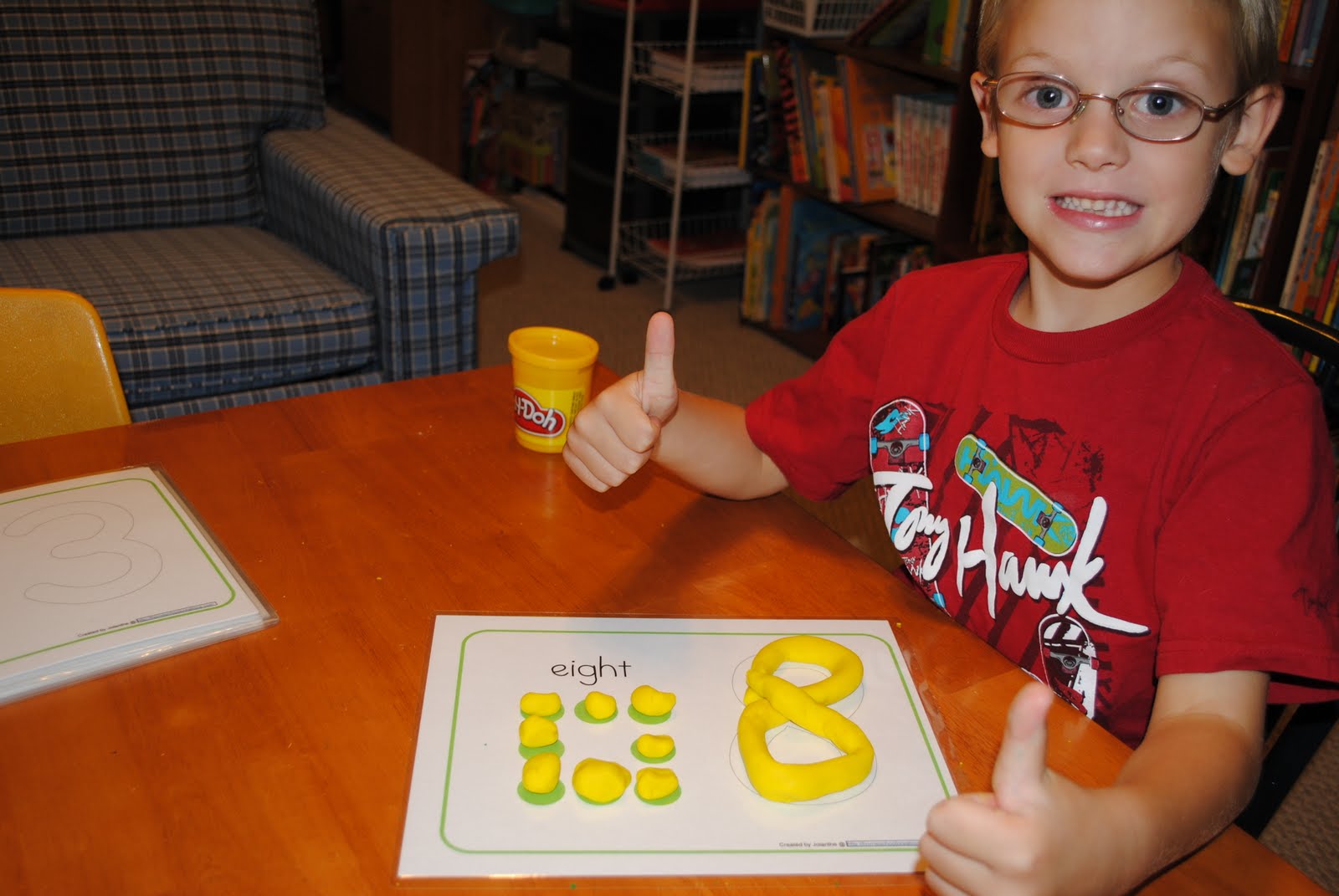 There's No School Like Homeschool: Playdough Mats