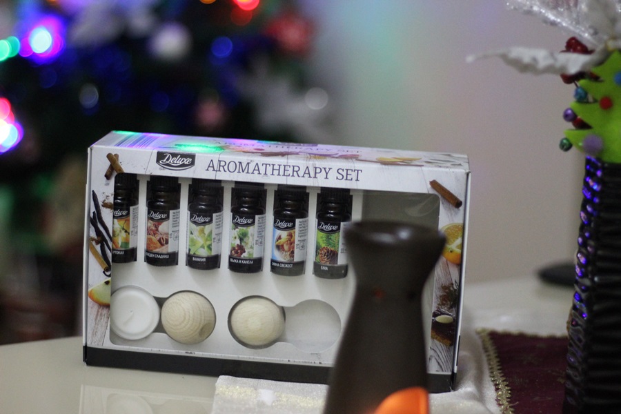Sapphire Eyes and Rubin Lips Lidl Deluxe Aromatherapy set