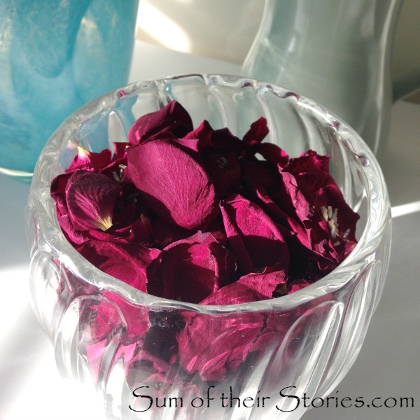 How to dry Rose Petals Sum of their Stories