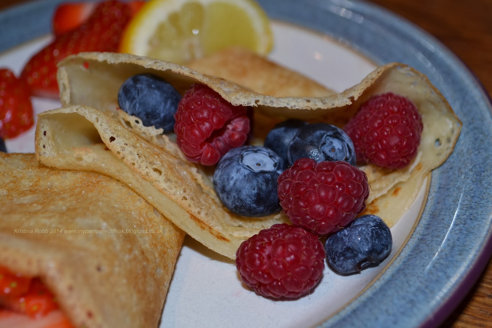 My Pampered Life Pancake day crêpes (egg free, dairy free and vegan)