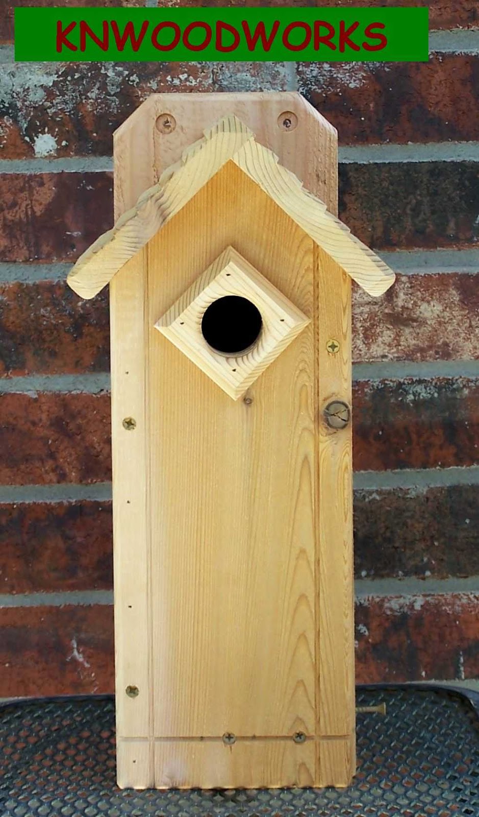 Bird In Everything Cardinal Bird House Dimensions