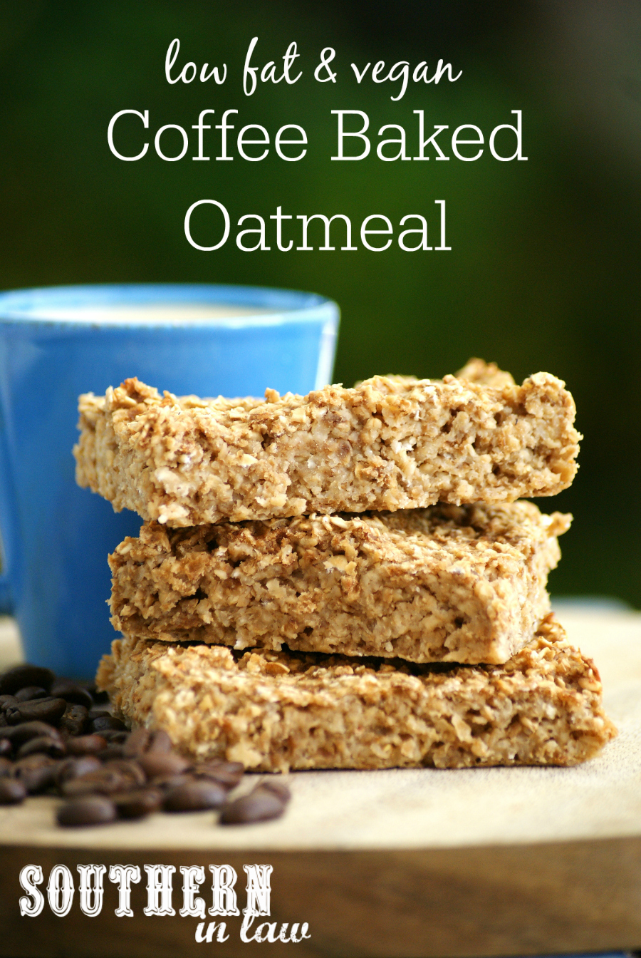 Southern In Law Recipe Coffee Baked Oatmeal (Vegan)
