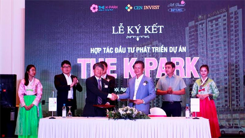 Sau lễ ký kết, Hi Brand Việt Nam và CenInvest chính thức trở thành đối tác chiến lược, The K Park là dự án đầu tiên hai đơn vị hợp tác đầu tư phát triển.