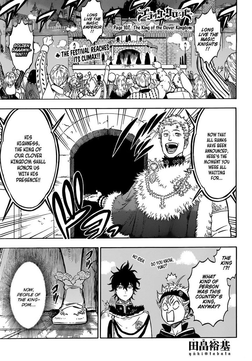 Black Clover Chapter 107 Black Clover Manga Online