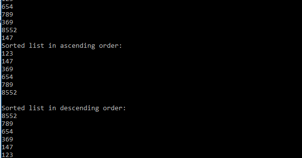 C Program For Bubble Sort In Ascending And Descending Order