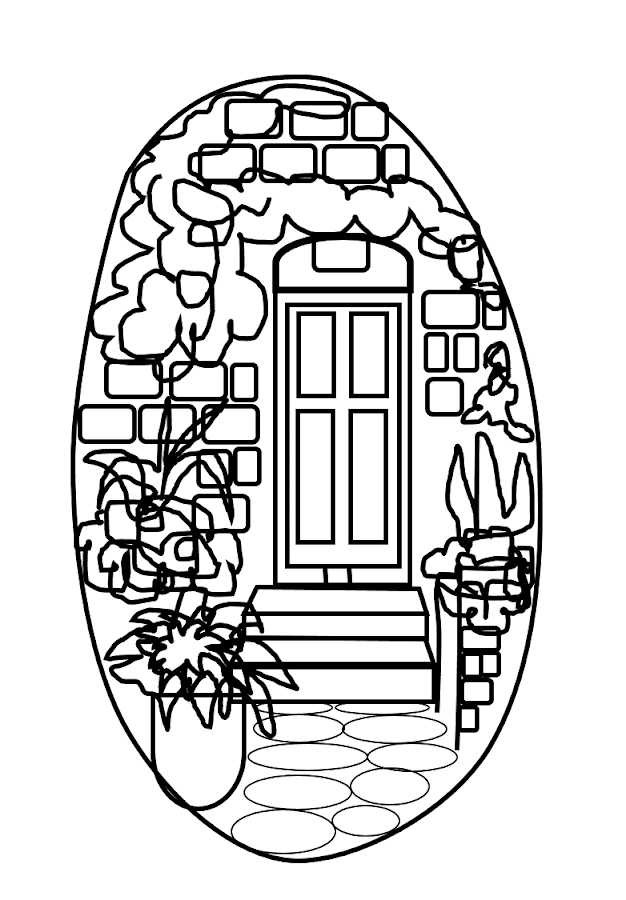 COMO PINTAR PIEDRAS CON PUERTA AZUL PASO A PASO