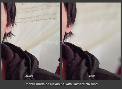 Portrait mode of Pixel 2 Smartphone is ported to Pixel ON, Nexus 6P, Nexus 5X