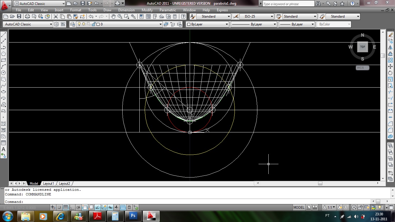 Eugénia Contente Miarq 2E Exercício Autocad Parábola