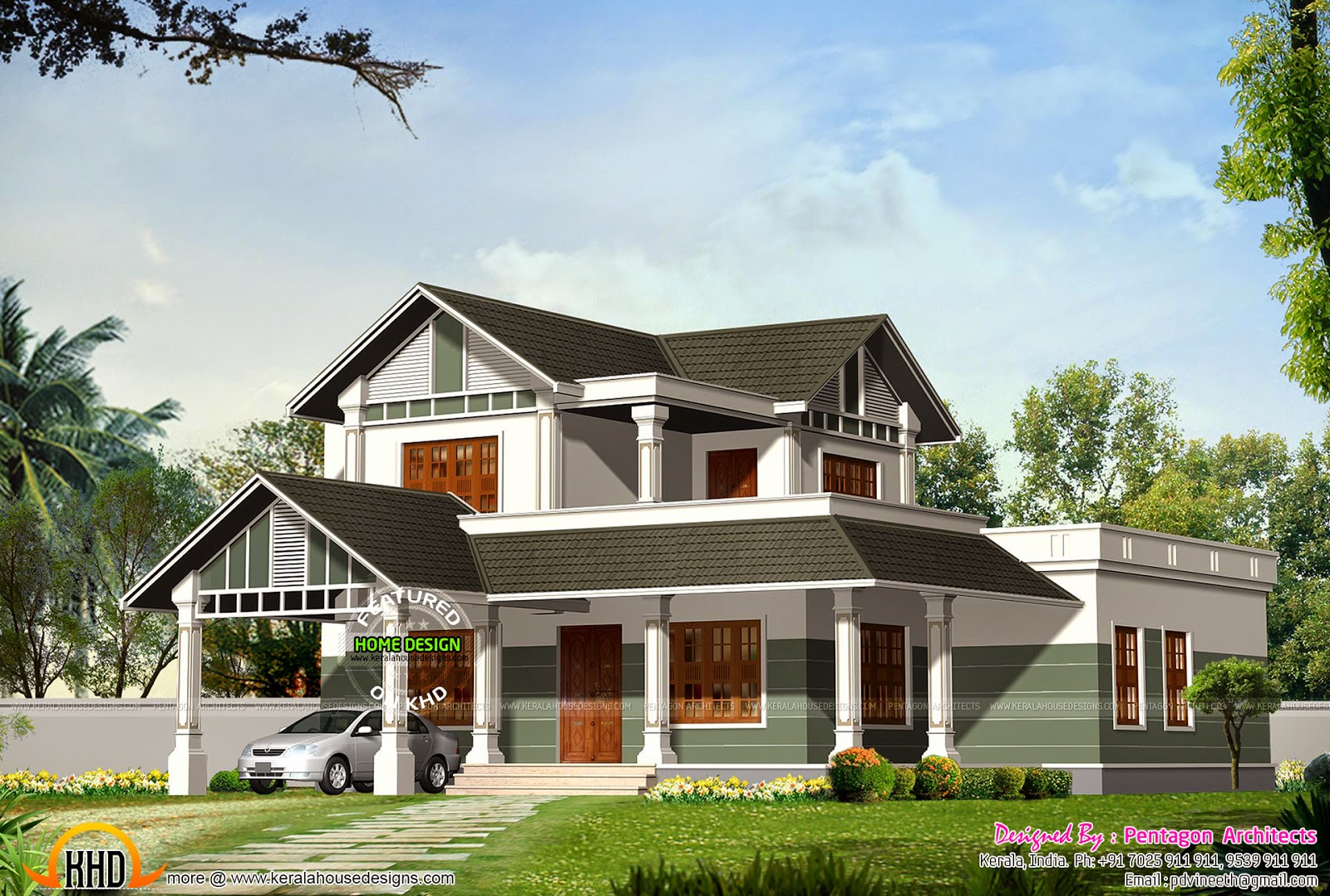 Kerala house plans set part 2 Kerala home design and
