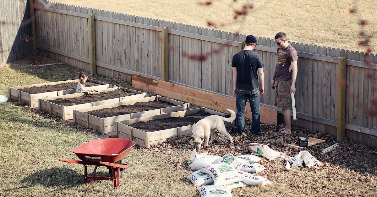 Pics Of Simple Raised Gardens With Deer Fence : Garden Fence Ideas That