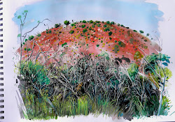 Arkaroola watercolour