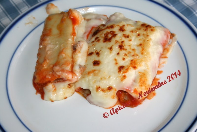 Canelones rellenos de carne y Paté | La Cocina Paso a Paso