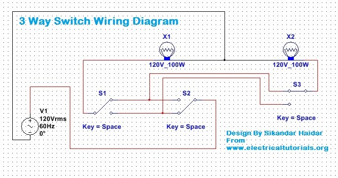 3 Way Switch Wiring Diagram Explanation Urdu Hindi