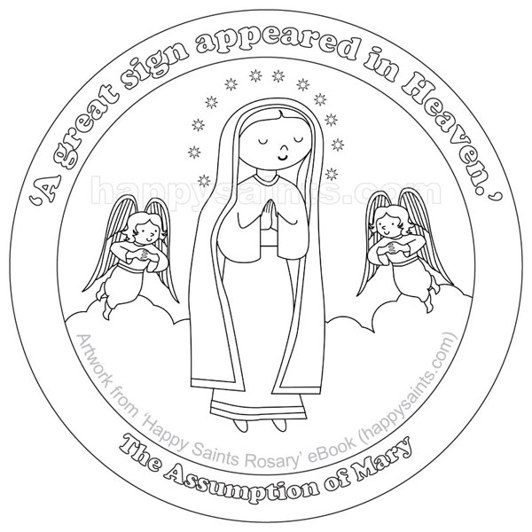 NEW COLORING PAGE IMMACULATE CONCEPTION Flowchart