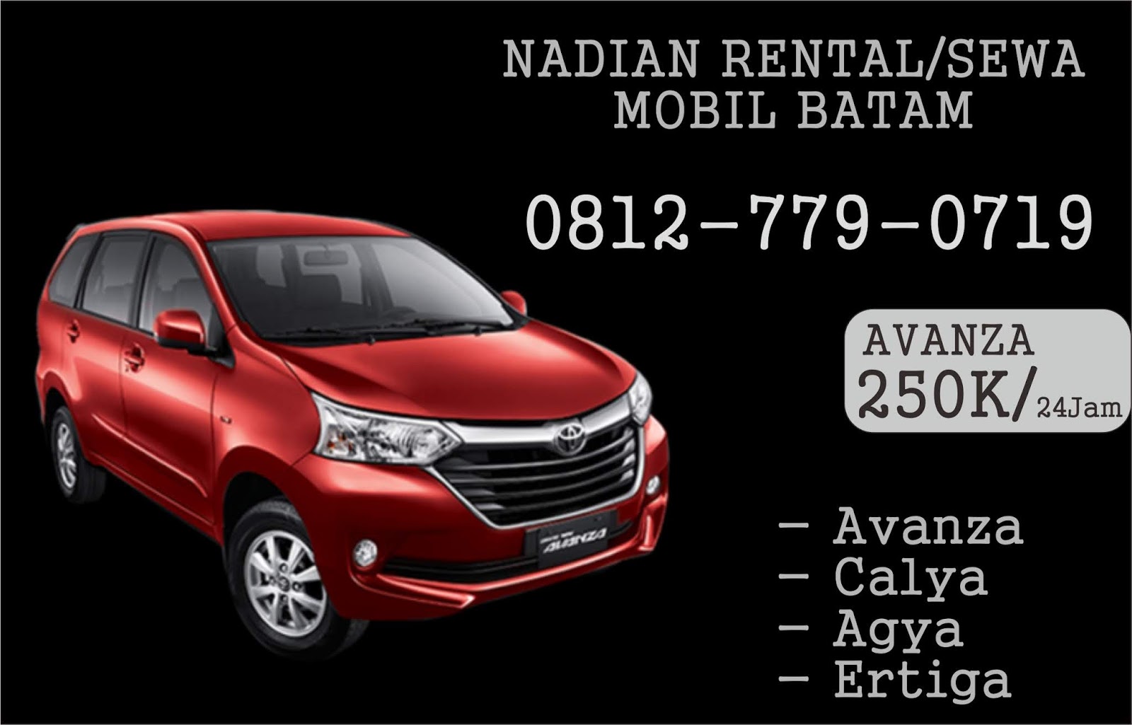 Hub/Wa 081363131515 Sewa Mobil Bulanan Batam, Rental Mobil Bulanan di