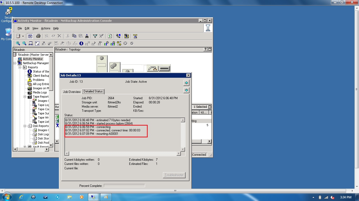 Remote Infrastructure Management: Advance Disk Configuration in Netbackup