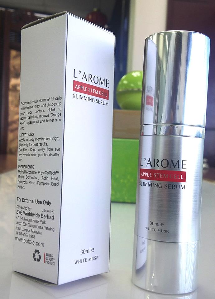 larome slimming serum review indonezia