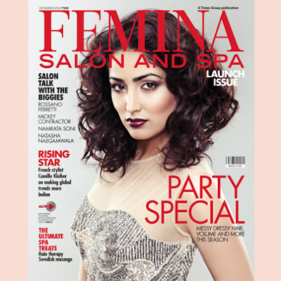 Actress Yaami Gautam on the cover page of Femina