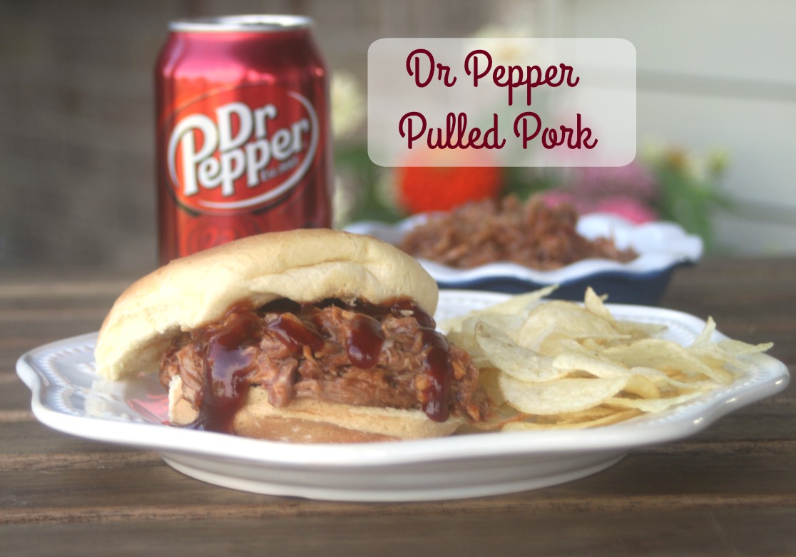 Slow Cooker Dr Pepper Pulled Pork Crazy for Cookies and More