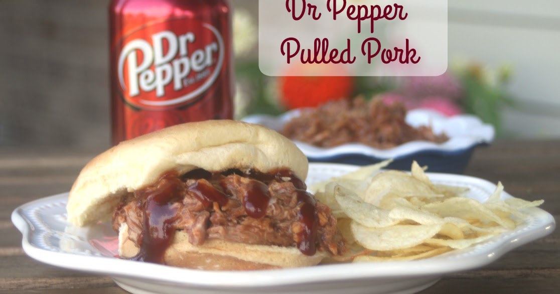 Crazy for Cookies and more Slow Cooker Dr Pepper Pulled Pork
