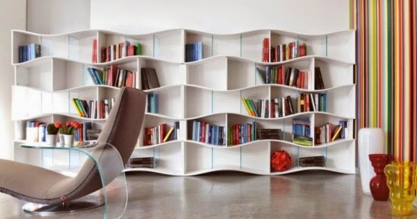 Practical bookcase for home