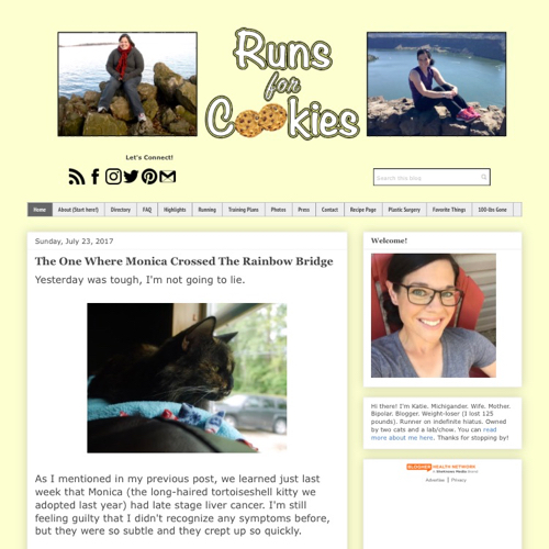 Runs for Cookies A Much Needed Makeover