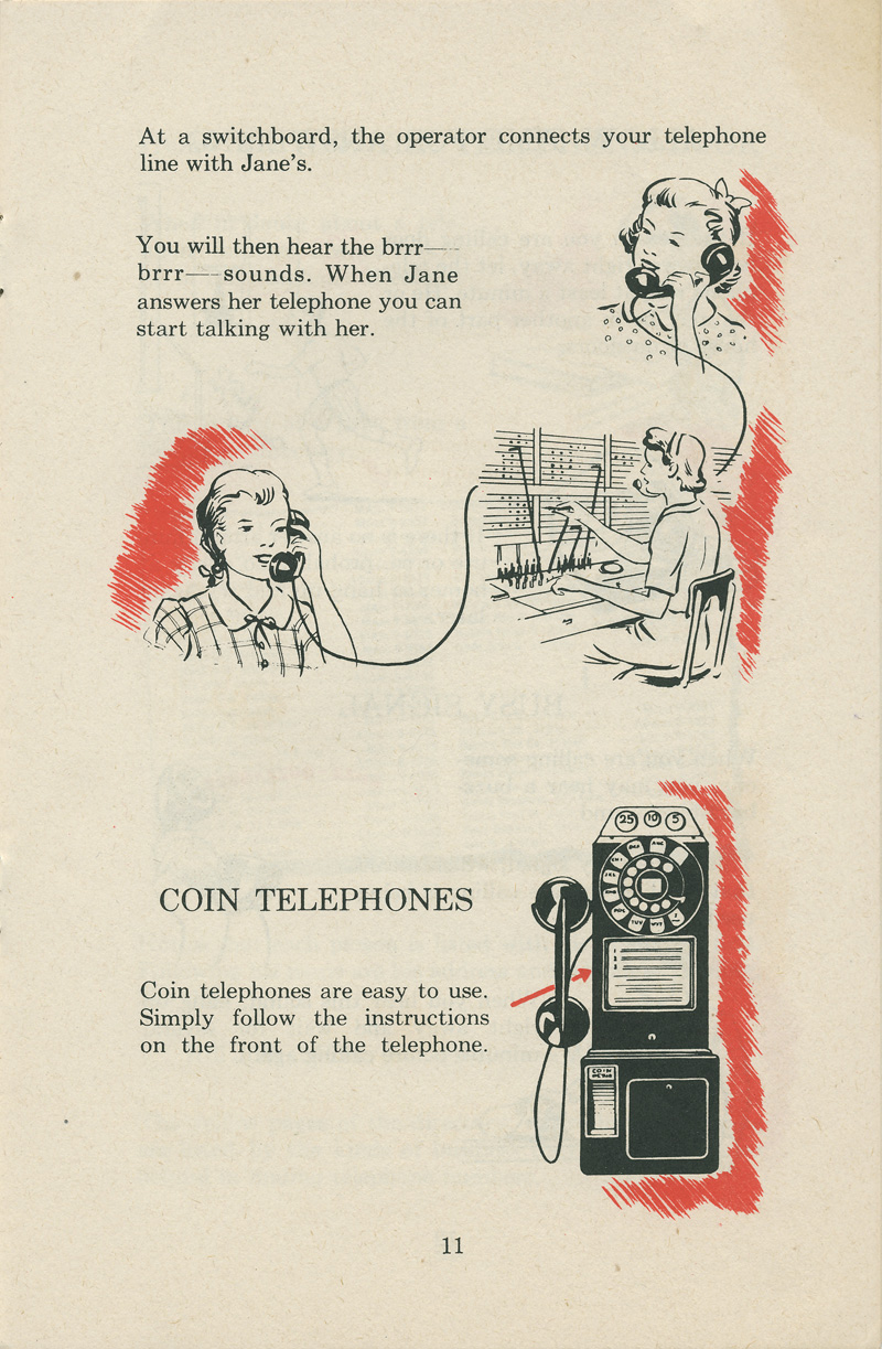 Bell Old Photos: How to use rotary dial phone